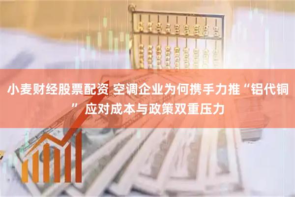 小麦财经股票配资 空调企业为何携手力推“铝代铜” 应对成本与政策双重压力